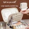 Luxurious Travel Cosmetic Bag with Large Capacity and Portable Design