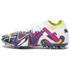 Future Ultimate Creativity Neymar Exclusive Mg Football Shoes Men Football Shoes Black White Purple 107411-01