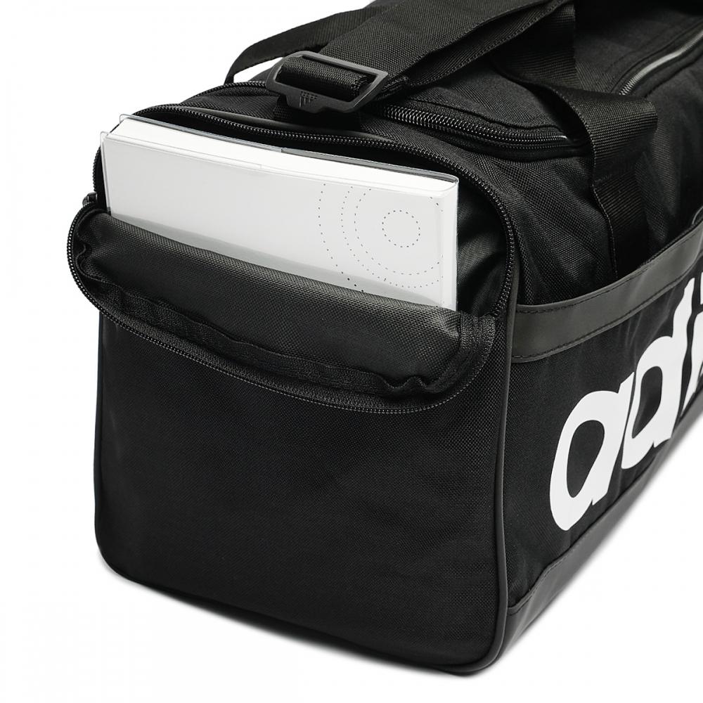 Adidas Linear Duffle S Ht4742 Black White