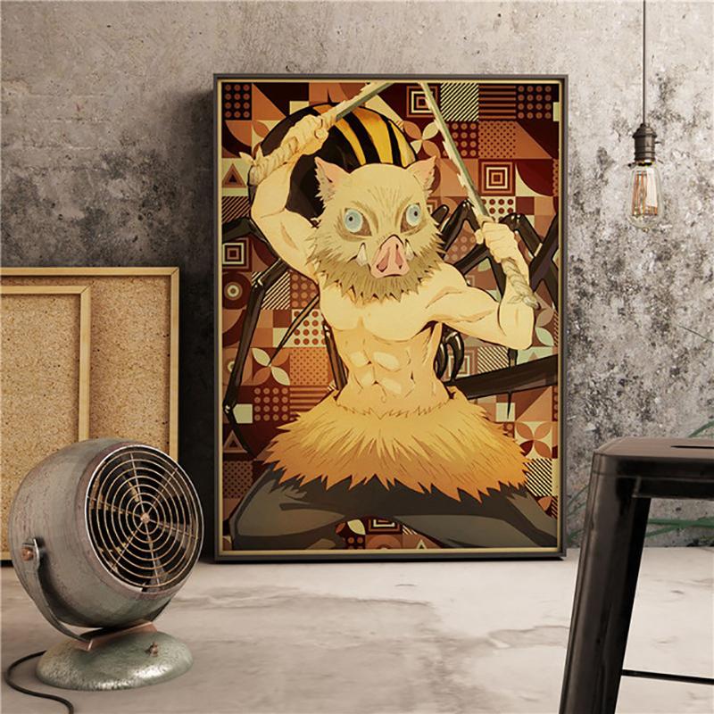 5D DIY Demon Slayer: Kimetsu No Yaiba Cross Stitch Rhinestones Diamond Drawing Embroidery Mosaic Home Decor