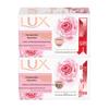 lux Deep Fragrance Bar Soap, 8x105g with 2 Bath Sponges