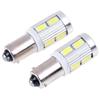 2X Bax9S H6W 10 Led Parking Light Tail Light Bulb 12V