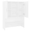 vidaXL Waschmaschinenschrank Weiß 70,5x25,5x90 cm