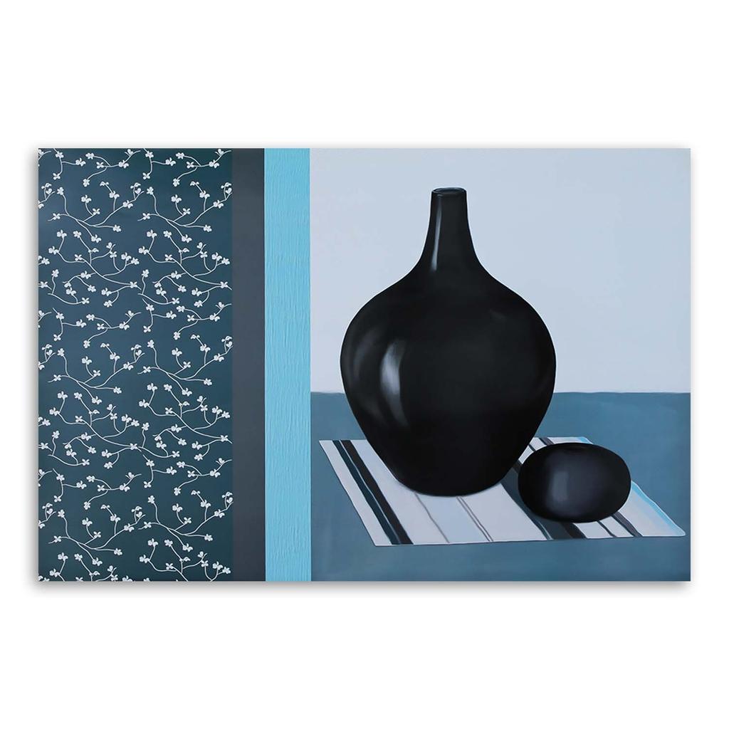 Canvas Print Still Life Jug Blue