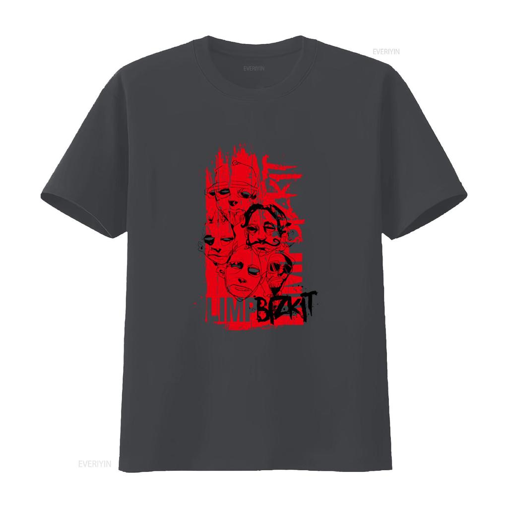 Винтажная белая футболка Limp Bizkit Family Forever Print LB 09 NH508 винтажная стираная дизайнерская одежда с принтом растянутая универсальная