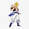 Patches For Clothes Bag Iron On Thermal Stickers Gogeta Base Gogeta Goku Pattern Washable Heat Transfer
