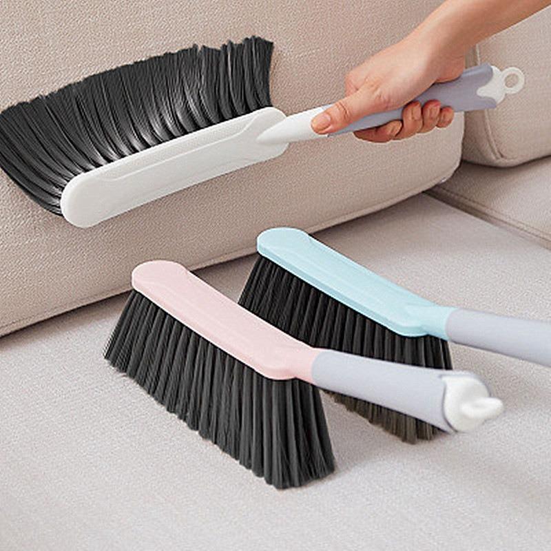 Bed Brush A Household Bedroom Cleaning Wonder Long-handled Sof Carpet Dust Removal Soft-bristled Brush Cute Bed Broom