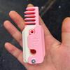 3D Печатная Морковка Гравитационные Ножи Игрушки-Антистресс Бабочка Складной Нож-Коготь Пластиковый Редис Пистолет Подарок для Парня