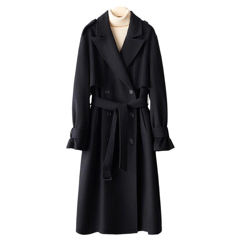 Унисекс кашемировое шерстяное пальто Осень/Зима 2025 - Business Casual