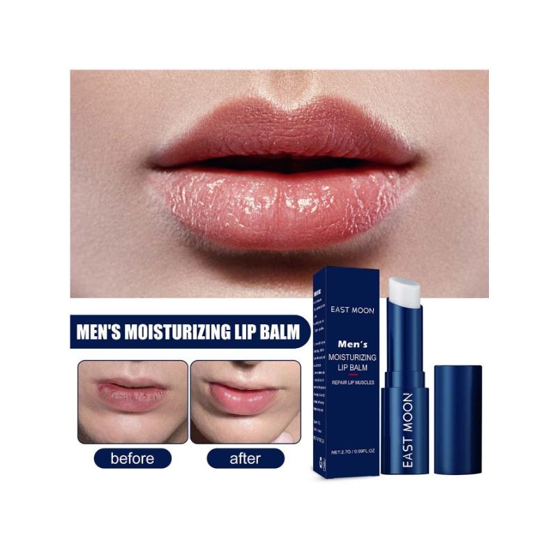 Men's Lip Balm Long Lasting Moisture Removes Dead Skin Lighten Lip for Men's Lips Skin Care Cream