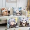 Star Phainon RailComfortable Honkai Soft Pillow Case for Game Sofa Living Room Home Office Decor Fanart Protective Covers