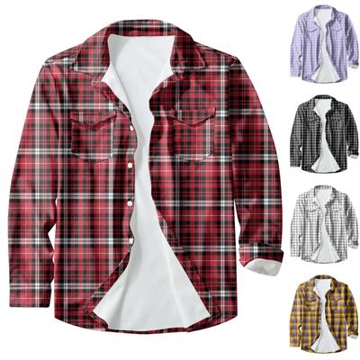 Мужская модная повседневная куртка-кардиган с пуговицами и лацканами с длинными рукавами и принтом