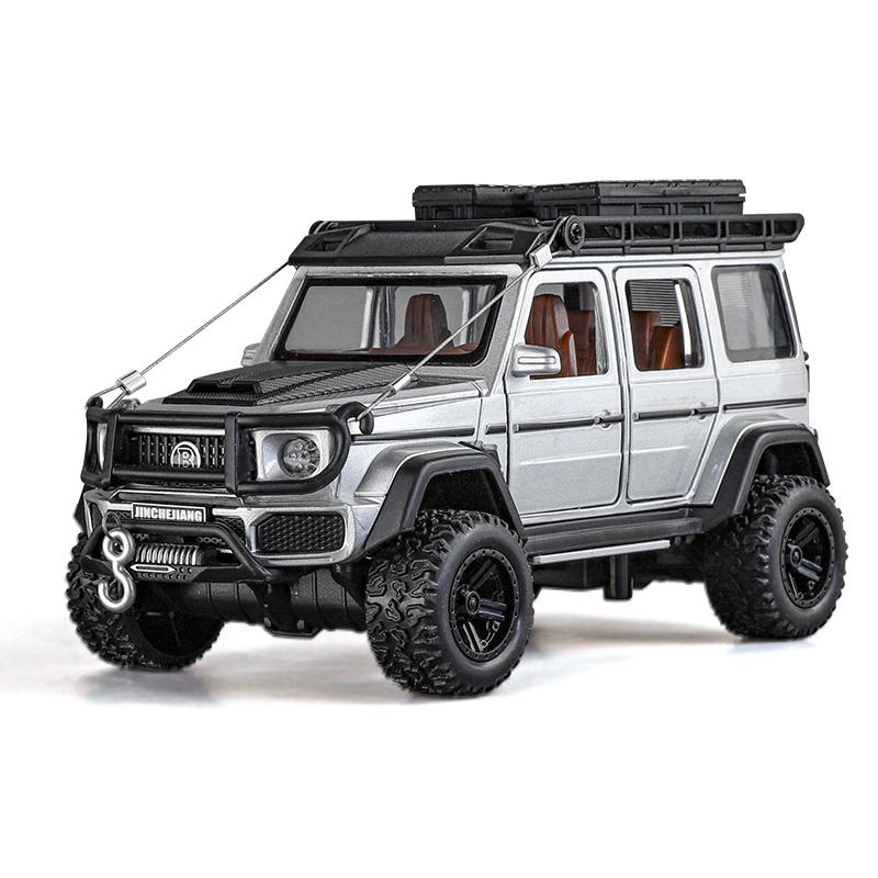 1:32 Модифицированный Внедорожник Mercedes Benz G550 4x4 Металлический Литой Модель Автомобиля Игрушечный Автомобиль для Детей Подарки на День Рождения Для Парня