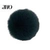 Pom Charm Faux Fur Fluffy Ball with Elastic Loop Cute Clothing Decoration Plush Bag for Craft Projects Hat Accessories