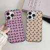 Роскошный чехол M-Marine Serre для iPhone 17 16 15 11 12 13 14 Pro Max Мягкий гофрированный силиконовый чехол