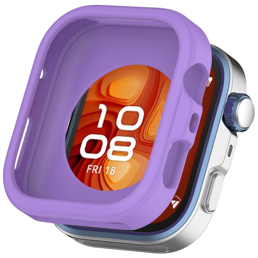 For Huawei Watch Fit 4 Pro Watch Case Soft Silicone Hollow Watch Frame Cover