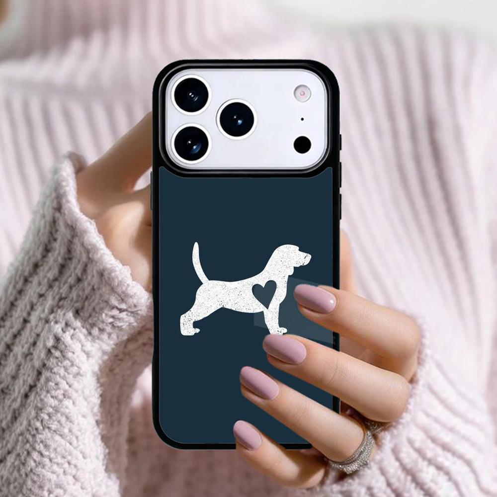 Милый Бигль Чехол для Телефона для Apple iPhone 17 Air 16E 15 14 Plus 13 12 11 Pro Max Mini Funda Чехол