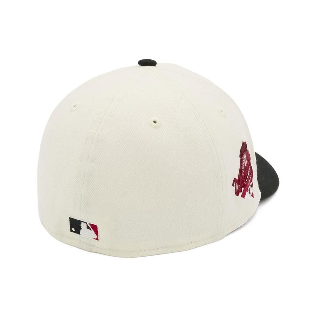 Кепка New Era LP 59FIFTY MLB Atlanta Braves ATL Белая с боковой Эксклюзивная и Также стильная уличная кепка с низким профилем и боковой Идеальная
