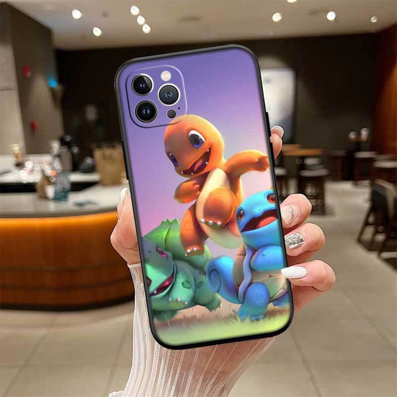 POKEMON Чехол для телефона Samsung S20 S21 S21S S22 S23 S24 FE Ultra Plus Lite F06 F16 M06 M16 M56 A07 A17 A36 A37 A55 A57