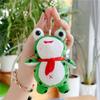 Adorable Long-legged Frog Plush Toy Keychain Soft And Cuddly Animal Accessory