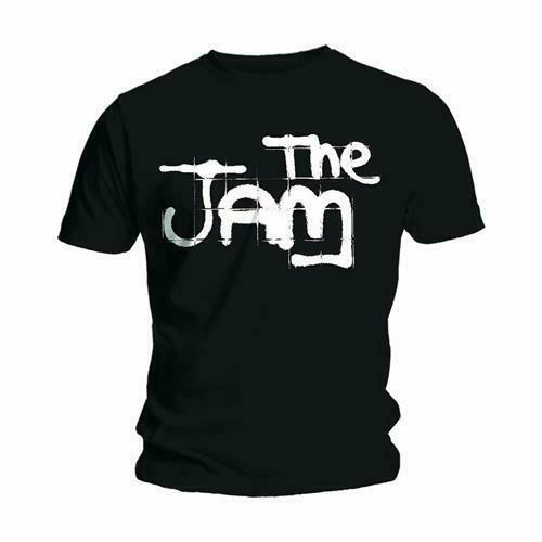 The Jam Paul Weller Plain Logo Tee T-Shirt