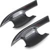 For Honda Accord 2018- Door Carbon Fiber Handle Cup Bowl Cover Molding Trim