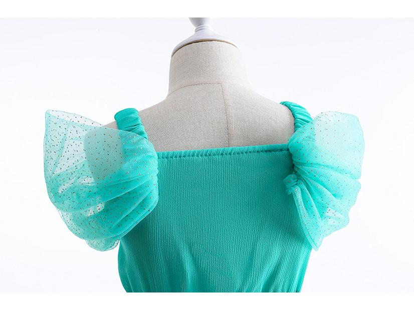 Латинская волшебная лампа Костюм принцессы Жасмин на Хэллоуин для девочек - Идеально подходит для танцев и выступлений в детском саду