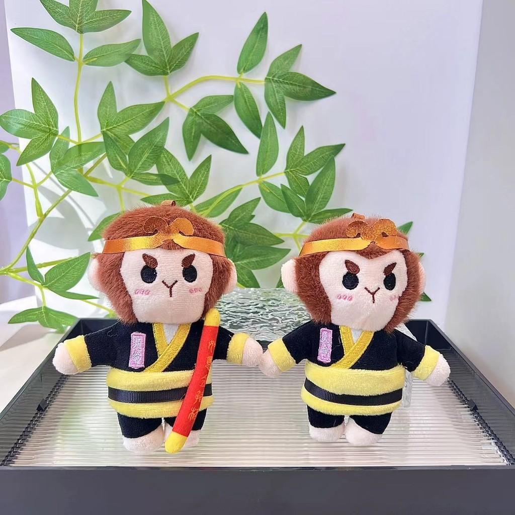 Очаровательная плюшевая игрушка Black Myth Wukong, милая фигурка обезьяны с мягким наполнителем из ПП хлопка