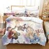 New Made In Abyss Bedding Set Duvet Cover Sheet Printed Bed Set Pillowcase Bed Full Queen King Size Comforter Bedroom