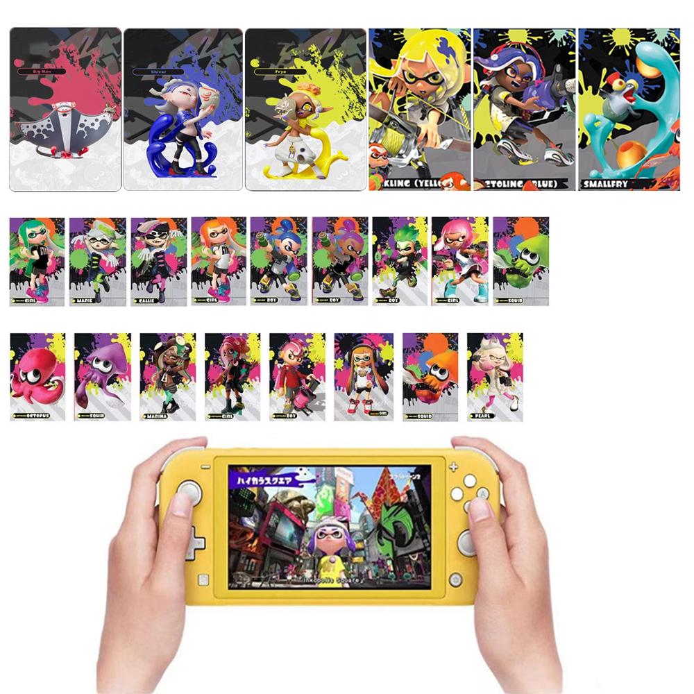 23 шт. Карты мини-игры с NFC-метками Splatoon 3 для NS Switch