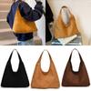 Vintage Shoulder Bags Faux Suede Shopper Purses Trendy Tote Bag for Women Girls