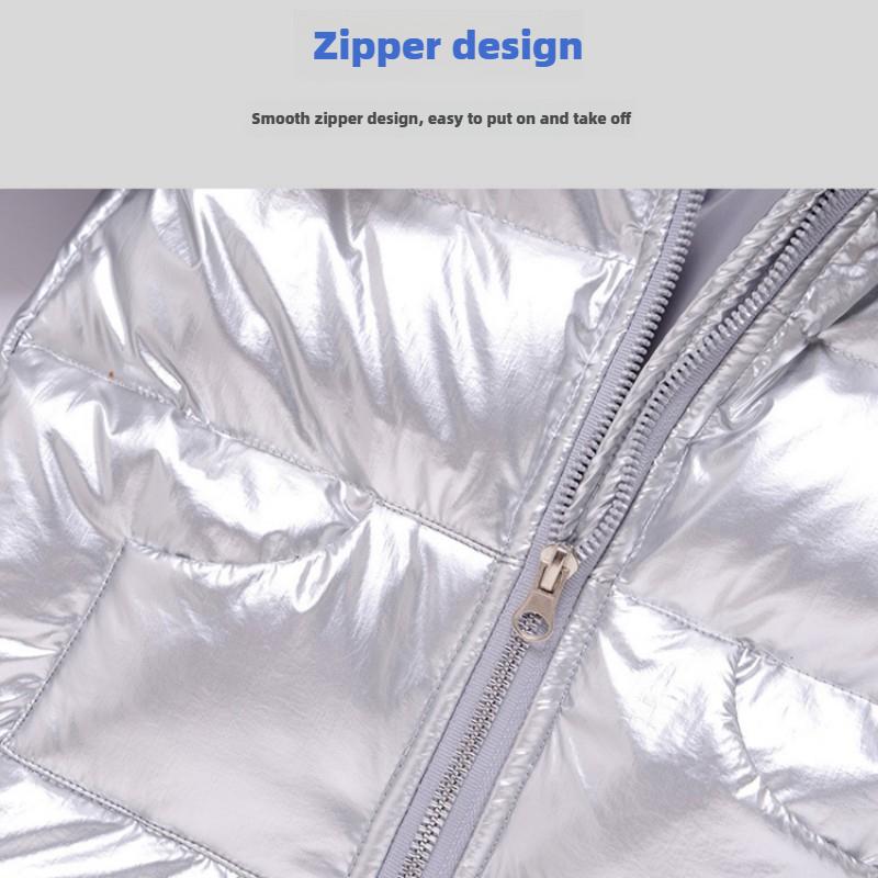 Детская цельная куртка-пуховик для новорожденных, комбинезон для объятий, одежда для мальчиков и девочек, детская одежда для прогулок, чтобы согреться зимой, ползающая одежда