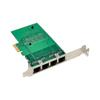 Для 82576 4 порта PCI-E 1 гигабитная карта PCI для прессы thernet адаптер 1000 Мбит/с Поддержка для 98se