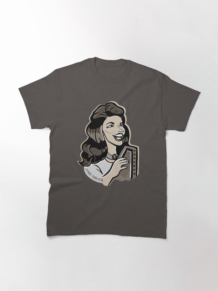 June Carter Cash People Call Me June Carter Cartoon Christmas Classic T-Shirt