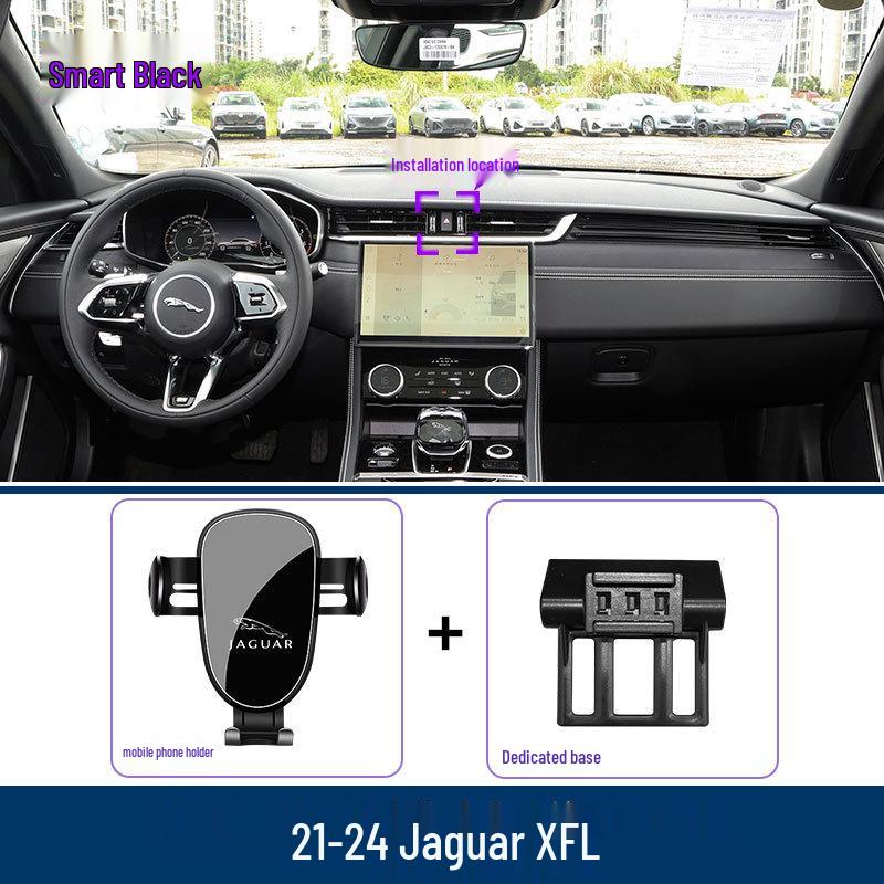 Jaguar XFL 2017-2024 Air Vent Phone Holder with Navigation Mount