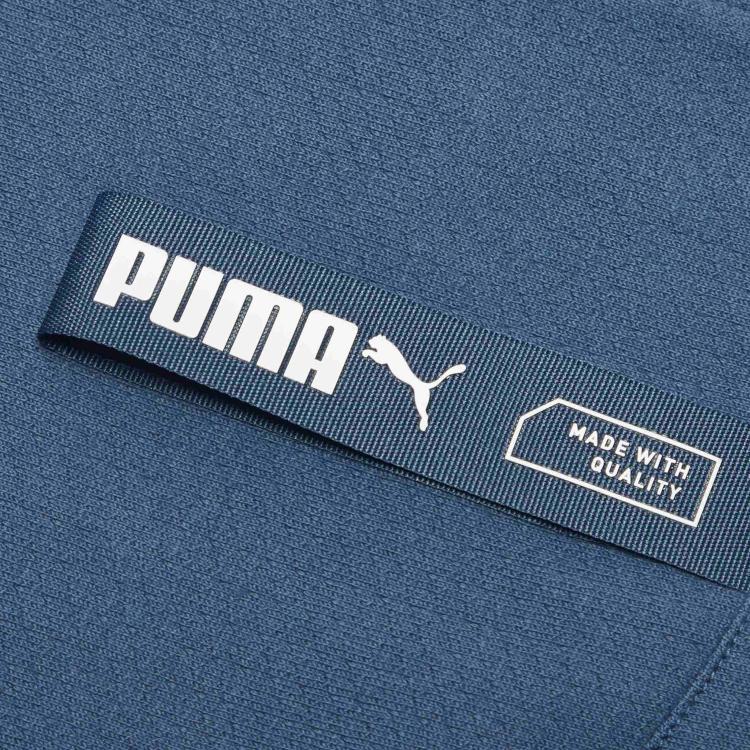 Puma Nu-tility Logo Print Sports Hooded Jacket Men Jackets Deep-Denim-Blue 582699-43