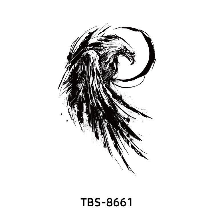 2025 Full/Half Arm Wolf, Tiger, & Flower Tattoo Stickers - European/American Style