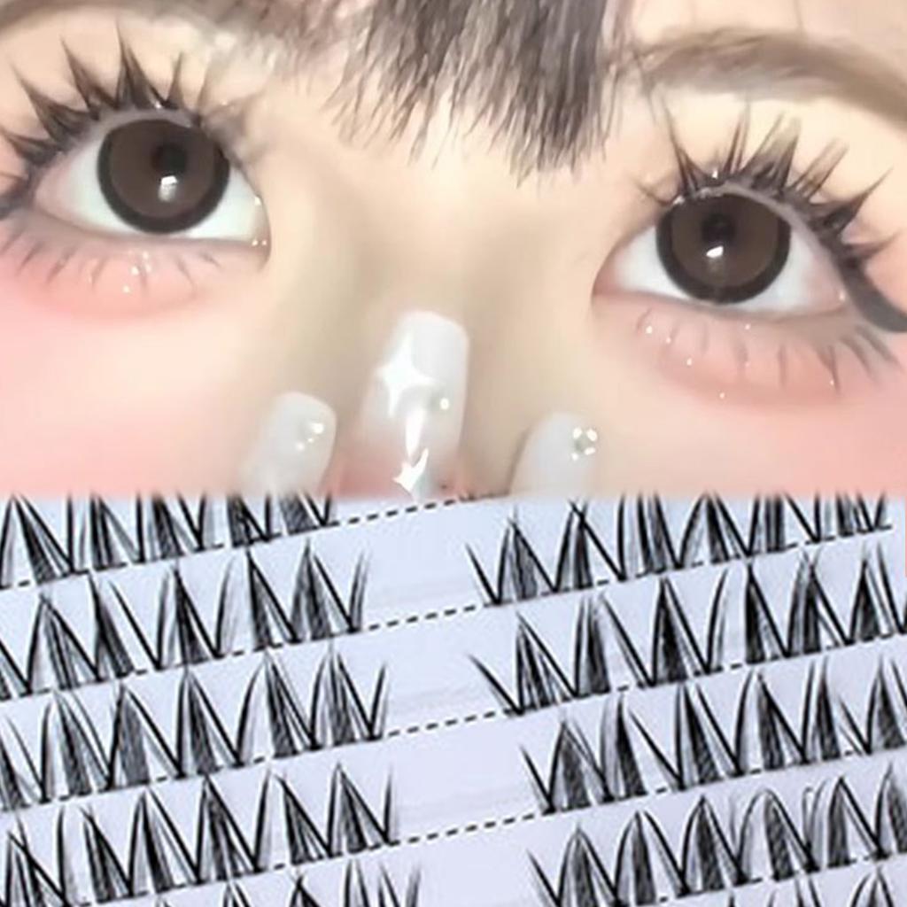 10 Rows Sunflower False Eyelashes for Women with Natural Curl Effect and Comfortable Fit