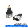 8K HDMI-compatible2.1 Connector Cable Adapter 90 Degree Right Angle Male To Female HDMI-compatible Extender for PC TV PS5 Laptop