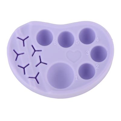 Силиконовая палитра для подтяжки ресниц Пинцеты Слоты Макияж DIY Инструмент для смешивания оттенков Многофункциональный подтяжка ресниц