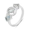 Серебряное кольцо с натуральным топазом 1.707ct, вес изделия 3 гр (2194521)