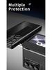 Алюминиевый чехол для телефона Samsung Z Fold7/6 с двойным шарниром и слотом для стилуса