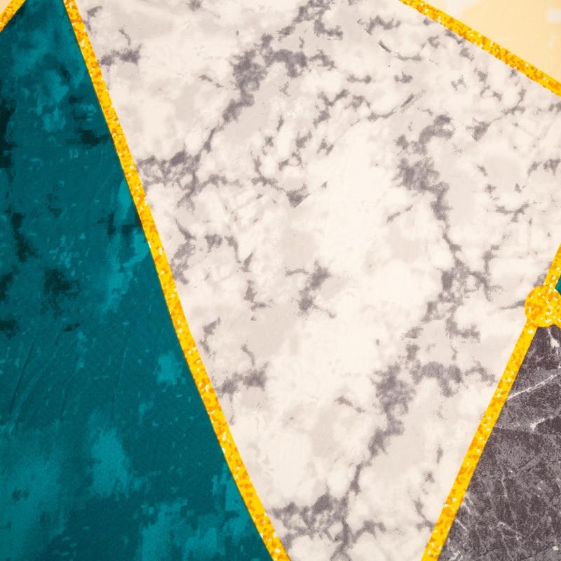 Чехол на диван с геометрическим принтом, эластичный, стрейч, защитный чехол для углового дивана, кресла, мебели, с дизайном легкой посадки