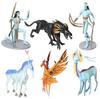 Avatar Handcrafted Figurine Set With Pvc Material For Home Decor And Collectors