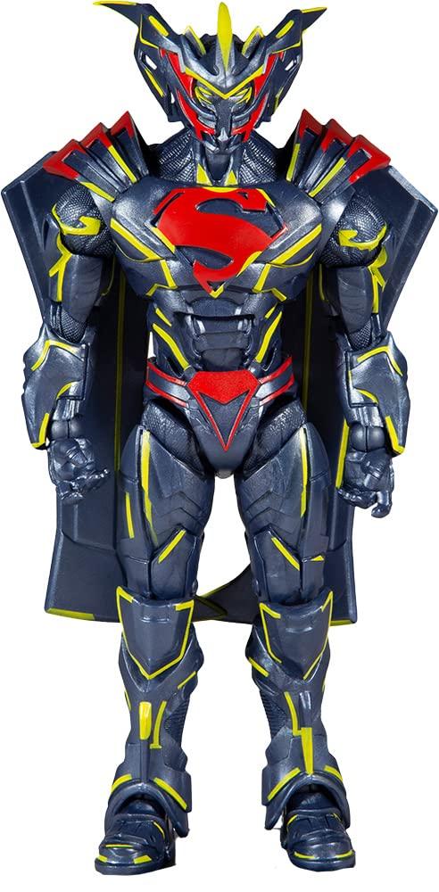 DC Multiverse Armored Superman Energized Action Figure Silver #091 7-Inch Collectible