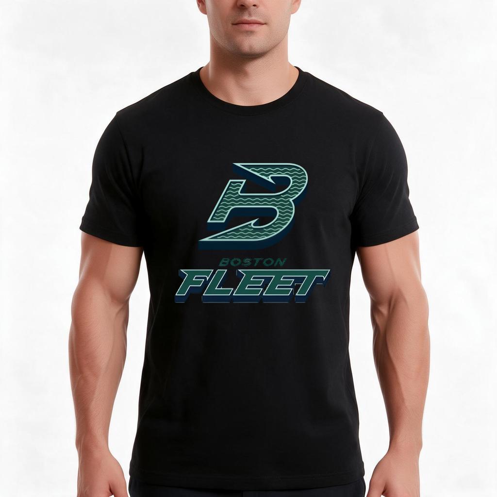 Boston Fleet Pwhl Hockey Unisexs Sports Tshirt Summer Casual Cotton Tee Oversized Streetwear Tops Vintage Graphic Print
