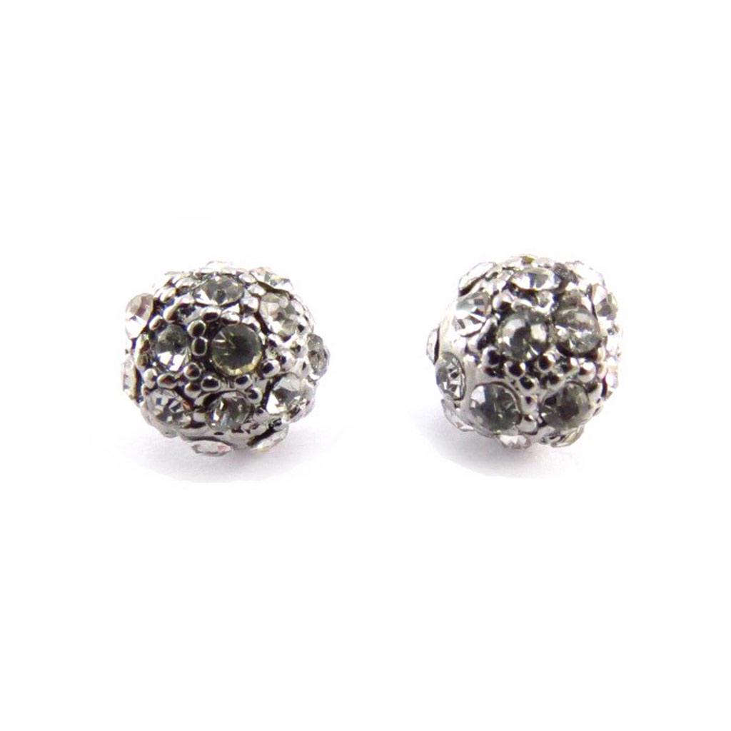 Les Trésors De Lily [J5970] — Белые дизайнерские серьги «Сисси»