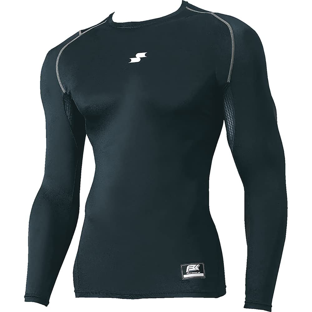 SSK Soft Fitted Undershirt SC Low-Neck Long-Sleeve