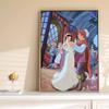 5D Алмазная вышивка своими руками Принц и Принцесса Полная выкладка Стразы Мозаика Вышивка Изделия ручной работы Домашний декор Подарок