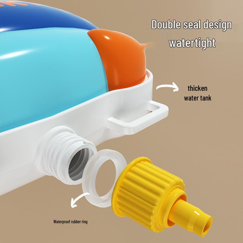Children's Backpack Water Gun Toy for Summer Beach Play